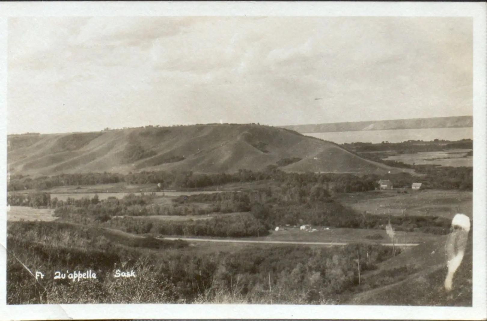 Valley hills near Fort Qu'Appelle